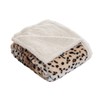 Hastings Home Hastings Home Fleece Sherpa Blanket Throw - Tiger 594479KGC